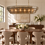 Ghiaccio Oval Chandelier