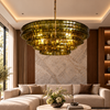 Ghiaccio Round Chandelier